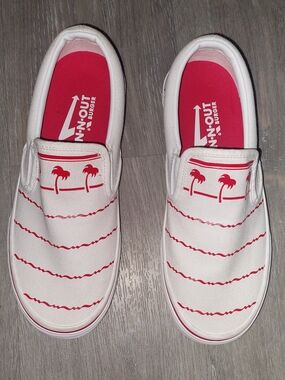 In-N-Out Burger Drink Cup Slip on Shoes Size 8 US MEN / WMNS 9.5